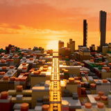 MOC - 243095 1/2000 Scale Manhattan Midtown Flatiron District Building Blocks - LesDiy - Building Blocks