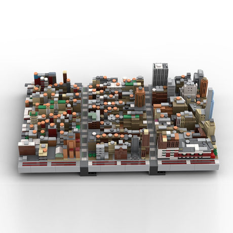 MOC - 243095 1/2000 Scale Manhattan Midtown Garment District Building Blocks - LesDiy - Building Blocks