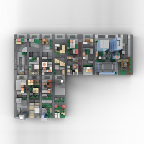 MOC - 243095 1/2000 Scale Manhattan Midtown Hudson Yards Area Building Blocks - LesDiy - Building Blocks