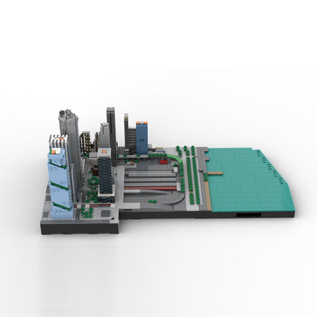 MOC - 243095 1/2000 Scale Manhattan Midtown Hudson Yards Building Blocks - LesDiy - Building Blocks