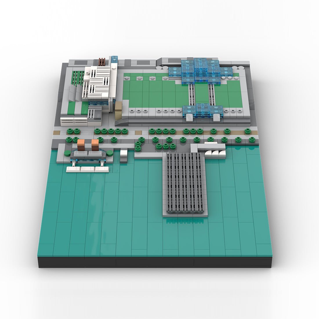 MOC - 243095 1/2000 Scale Manhattan Midtown Javits Center Building Blocks - LesDiy - Building Blocks