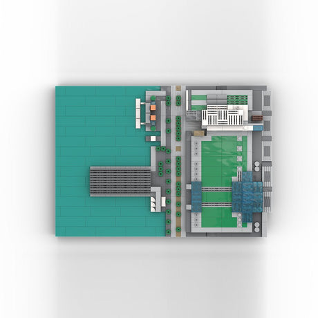 MOC - 243095 1/2000 Scale Manhattan Midtown Javits Center Building Blocks - LesDiy - Building Blocks