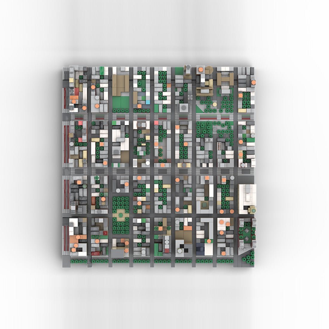 MOC - 243095 1/2000 Scale Midtown Manhattan Gramercy Building Blocks - LesDiy - Building Blocks