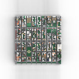 MOC - 243095 1/2000 Scale Midtown Manhattan Gramercy Building Blocks - LesDiy - Building Blocks