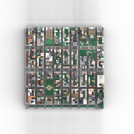 MOC - 243095 1/2000 Scale Midtown Manhattan Gramercy Building Blocks - LesDiy - Building Blocks