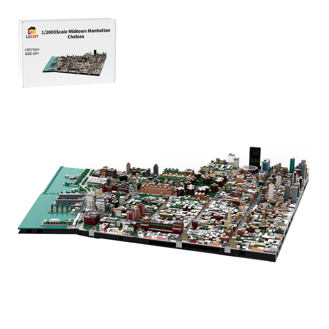 MOC - 243095 Manhattan Midtown Chelsea Building Blocks - LesDiy - Building Blocks