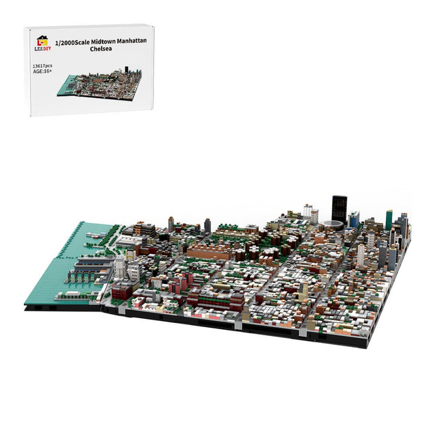 MOC - 243095 Manhattan Midtown Chelsea Building Blocks - LesDiy - Building Blocks