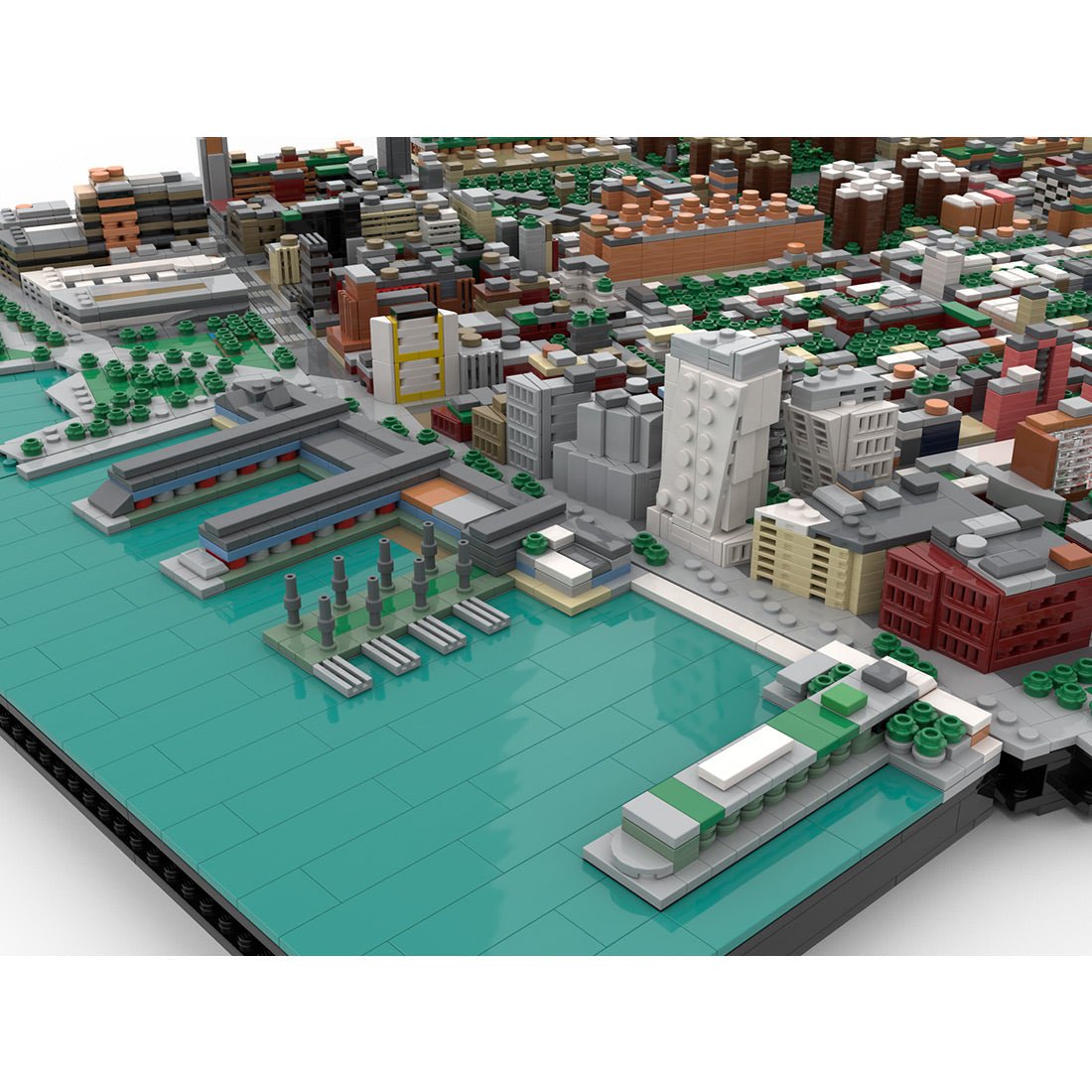 MOC - 243095 Manhattan Midtown Chelsea Building Blocks - LesDiy - Building Blocks