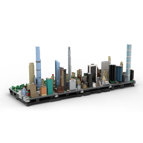 MOC - 243095 Midtown Manhattan - Billionairesrow Building Blocks - LesDiy - Building Blocks