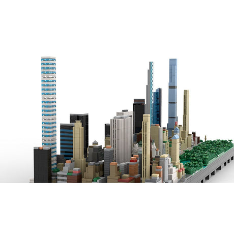 MOC - 243095 Midtown Manhattan - Billionairesrow Building Blocks - LesDiy - Building Blocks