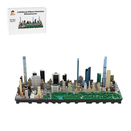 MOC - 243095 Midtown Manhattan - Billionairesrow Building Blocks - LesDiy - Building Blocks