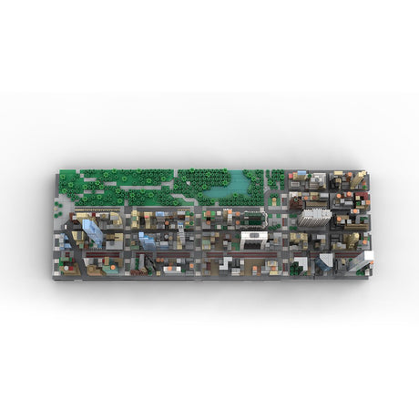 MOC - 243095 Midtown Manhattan - Billionairesrow Building Blocks - LesDiy - Building Blocks