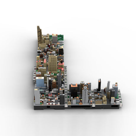 MOC - 243095 Midtown Manhattan - Centralmidtown Building Blocks - LesDiy - Building Blocks