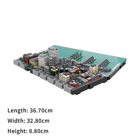 MOC - 243095 Midtown Manhattan - Chelsea M1 Building Blocks - LesDiy - Building Blocks