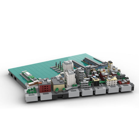 MOC - 243095 Midtown Manhattan - Chelsea M1 Building Blocks - LesDiy - Building Blocks