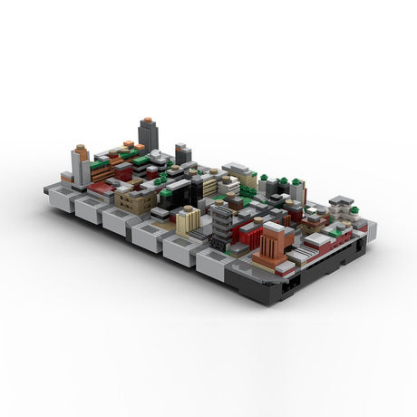 MOC - 243095 Midtown Manhattan - Chelsea M3 Building Blocks - LesDiy - Building Blocks