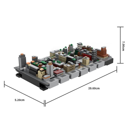 MOC - 243095 Midtown Manhattan - Chelsea M3 Building Blocks - LesDiy - Building Blocks