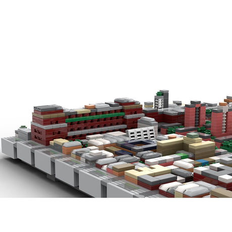 MOC - 243095 Midtown Manhattan - Chelsea M4 Building Blocks - LesDiy - Building Blocks