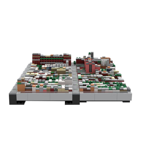 MOC - 243095 Midtown Manhattan - Chelsea M4 Building Blocks - LesDiy - Building Blocks