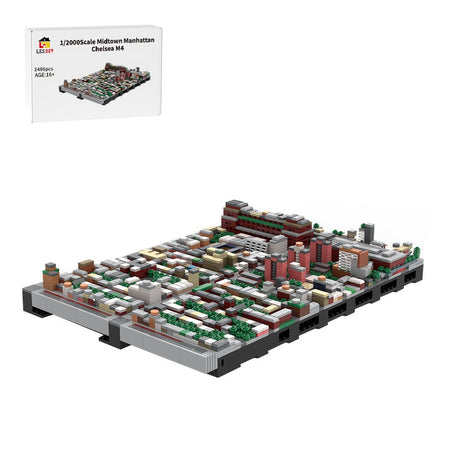 MOC - 243095 Midtown Manhattan - Chelsea M4 Building Blocks - LesDiy - Building Blocks