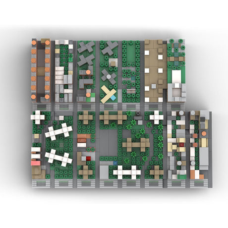 MOC - 243095 Midtown Manhattan - Chelsea M5 Building Blocks - LesDiy - Building Blocks