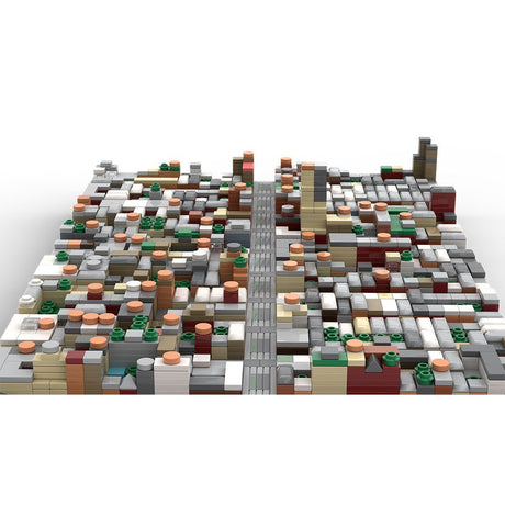 MOC - 243095 Midtown Manhattan - Chelsea M6 Building Blocks - LesDiy - Building Blocks