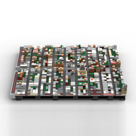 MOC - 243095 Midtown Manhattan - Chelsea M6 Building Blocks - LesDiy - Building Blocks