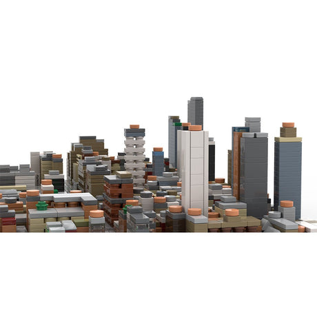 MOC - 243095 Midtown Manhattan - Chelsea M7 Building Blocks - LesDiy - Building Blocks