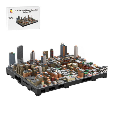 MOC - 243095 Midtown Manhattan - Chelsea M7 Building Blocks - LesDiy - Building Blocks