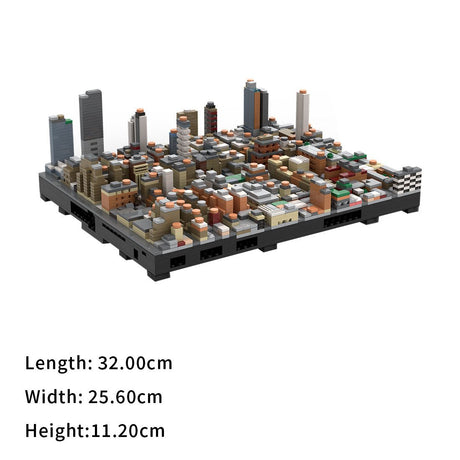 MOC - 243095 Midtown Manhattan - Chelsea M7 Building Blocks - LesDiy - Building Blocks