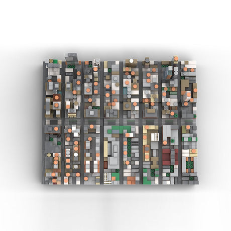 MOC - 243095 Midtown Manhattan - Chelsea M7 Building Blocks - LesDiy - Building Blocks