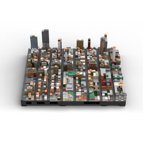 MOC - 243095 Midtown Manhattan - Chelsea M7 Building Blocks - LesDiy - Building Blocks