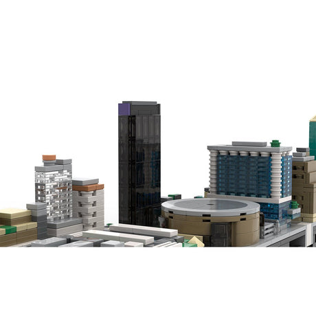 MOC - 243095 Midtown Manhattan - Chelsea M8 Building Blocks - LesDiy - Building Blocks