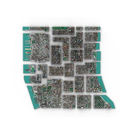 MOC - 243095 Midtown Manhattan - New York City Building Blocks - LesDiy - Building Blocks