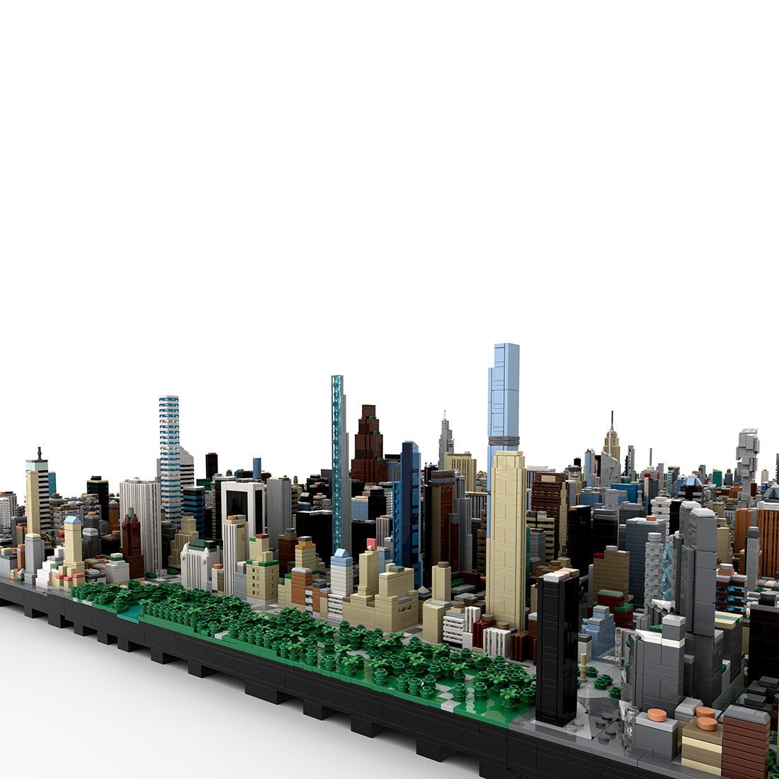MOC - 243095 Midtown Manhattan - New York City Building Blocks - LesDiy - Building Blocks