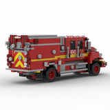 MOC-244154 2019 BME Intl. Type 3 Brush Engine Los Angeles County FD Building Blocks-LesDiy-MOC-