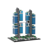 MOC - 244414 1:800 Scale DJI Sky City Building Blocks - LesDiy - Building Blocks