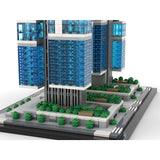 MOC - 244414 1:800 Scale DJI Sky City Building Blocks - LesDiy - Building Blocks