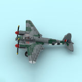 MOC-245547 De Havilland Mosquito Building Blocks-LesDiy-MOC-