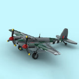 MOC-245547 De Havilland Mosquito Building Blocks-LesDiy-MOC-
