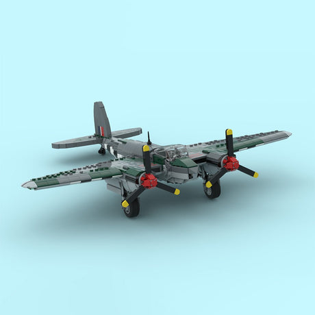 MOC-245547 De Havilland Mosquito Building Blocks-LesDiy-MOC-