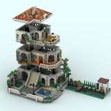 MOC - 245814 Riviera Courtyard Manor Building Blocks - LesDiy - 