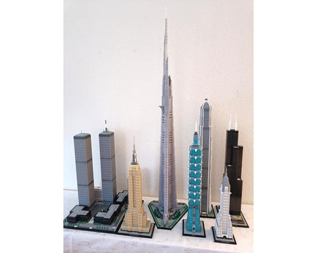 MOC - 246046 1:800 Scale Jeddah Tower Building Blocks - LesDiy - Building Blocks