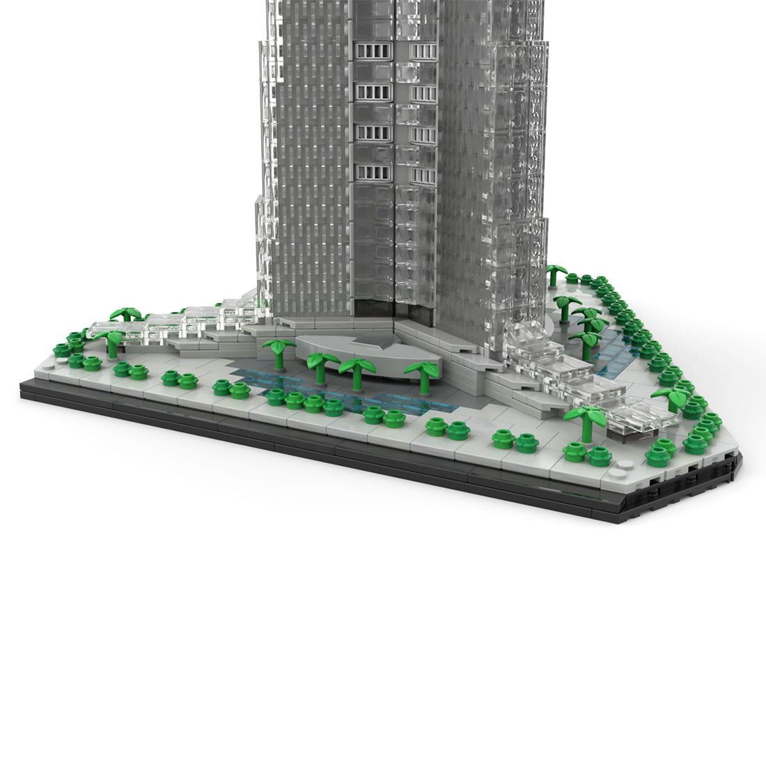 MOC-246046 1:800 Scale Jeddah Tower Building Blocks | LesDiy