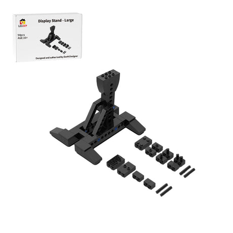 MOC-248405 Modular Display Stand Trio Building Blocks-LesDiy-MOC-