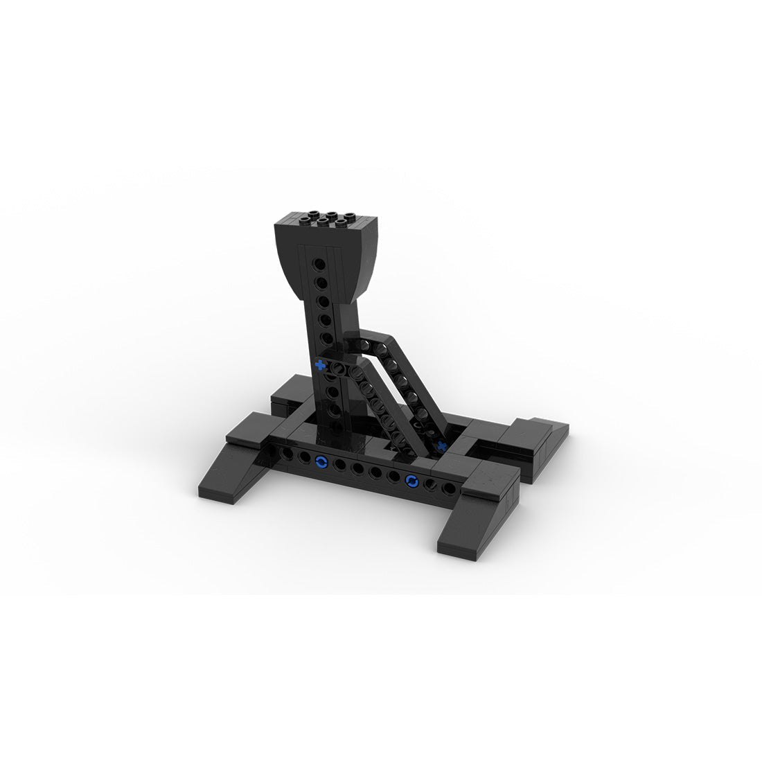 MOC-248405 Modular Display Stand Trio Building Blocks-LesDiy-MOC-