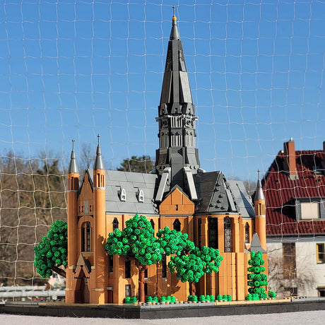 MOC - 248825 1/125 Scale Vondel Church, Netherlands Building Blocks - LesDiy - MOC