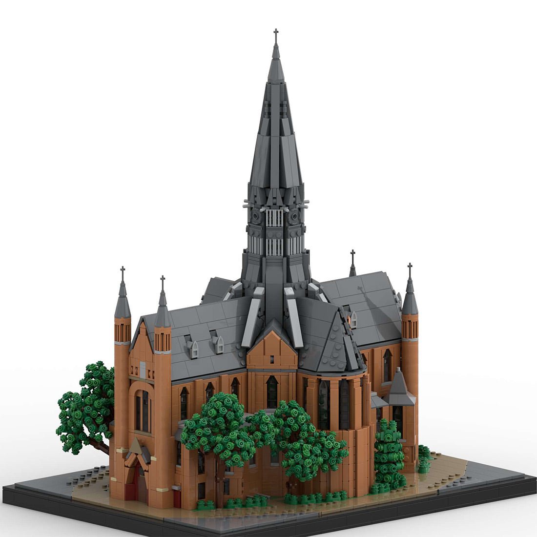 MOC - 248825 1/125 Scale Vondel Church, Netherlands Building Blocks - LesDiy - MOC - 