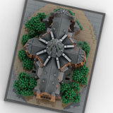 MOC - 248825 1/125 Scale Vondel Church, Netherlands Building Blocks - LesDiy - MOC - 
