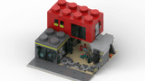 MOC-248880 Atlantis-Inspired City House Building Blocks-LesDiy-MOC-